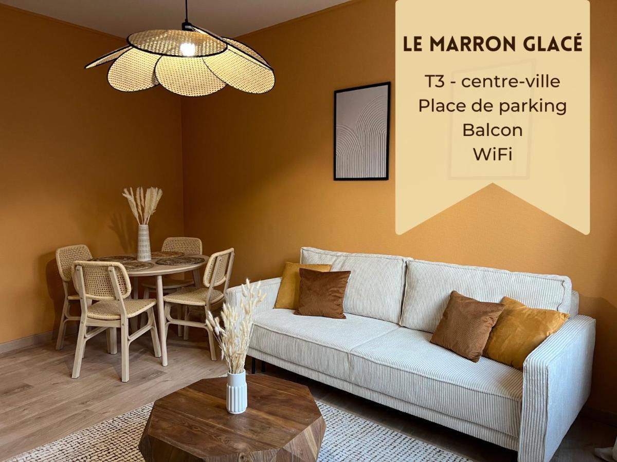 Le Marron Glace - T3 + Parking Montlucon Luaran gambar